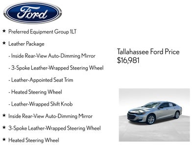 2019 Chevrolet Malibu LT