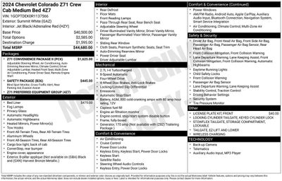 2024 Chevrolet Colorado Z71