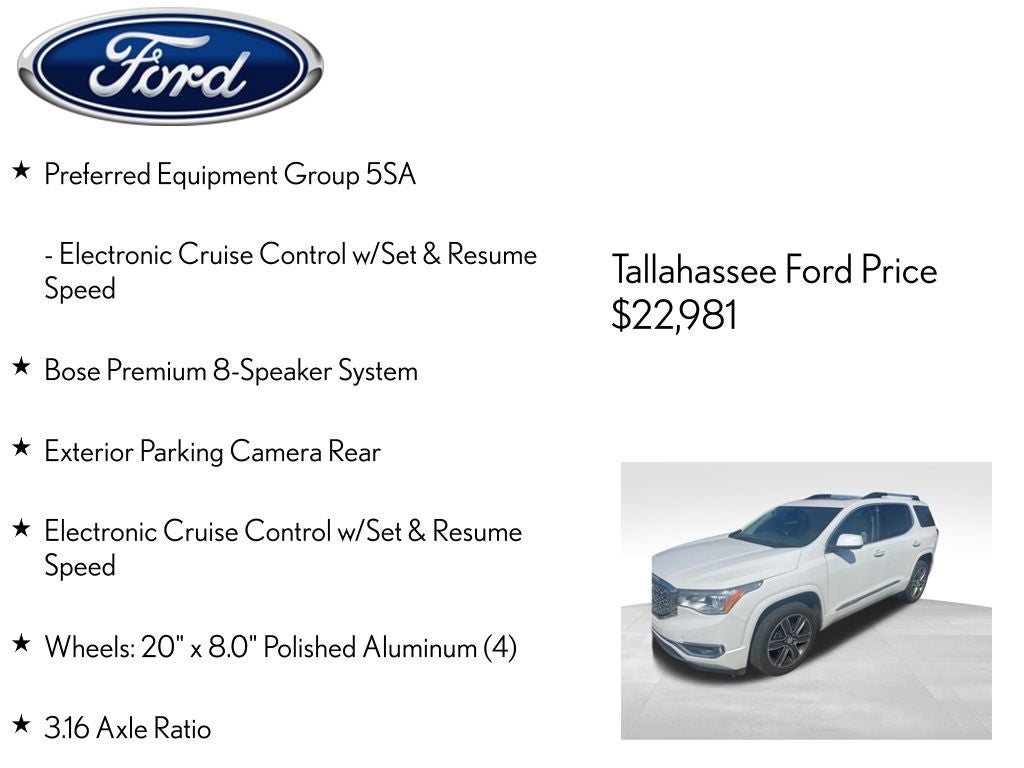 2019 GMC Acadia Denali