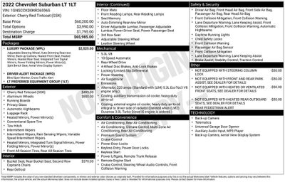 2022 Chevrolet Suburban LT
