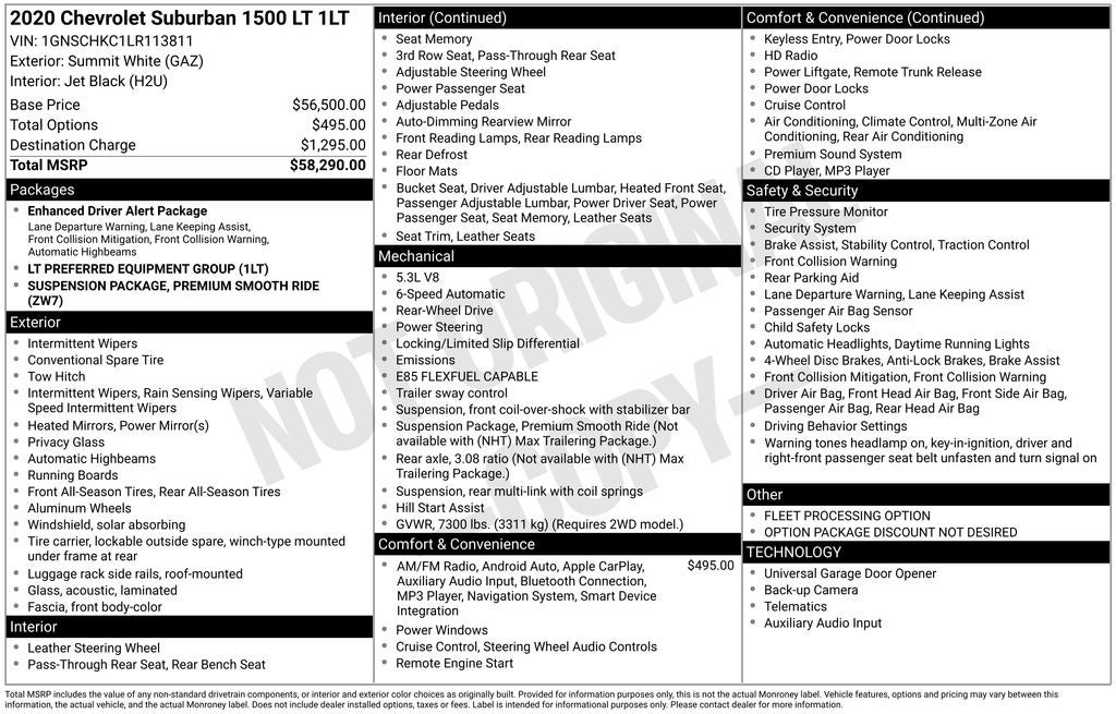 2020 Chevrolet Suburban LT