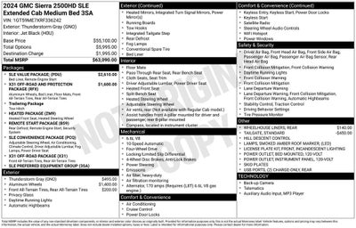 2024 GMC Sierra 2500HD SLE