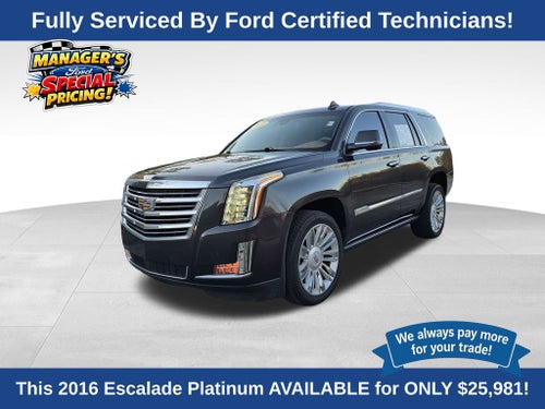 2016 Cadillac Escalade Platinum Edition