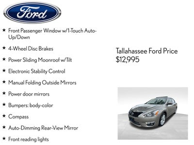 2015 Nissan Altima 2.5 SV