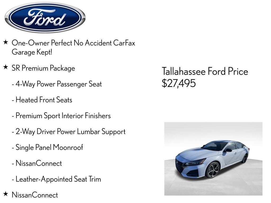 2024 Nissan Altima 2.5 SR