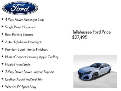 2024 Nissan Altima 2.5 SR