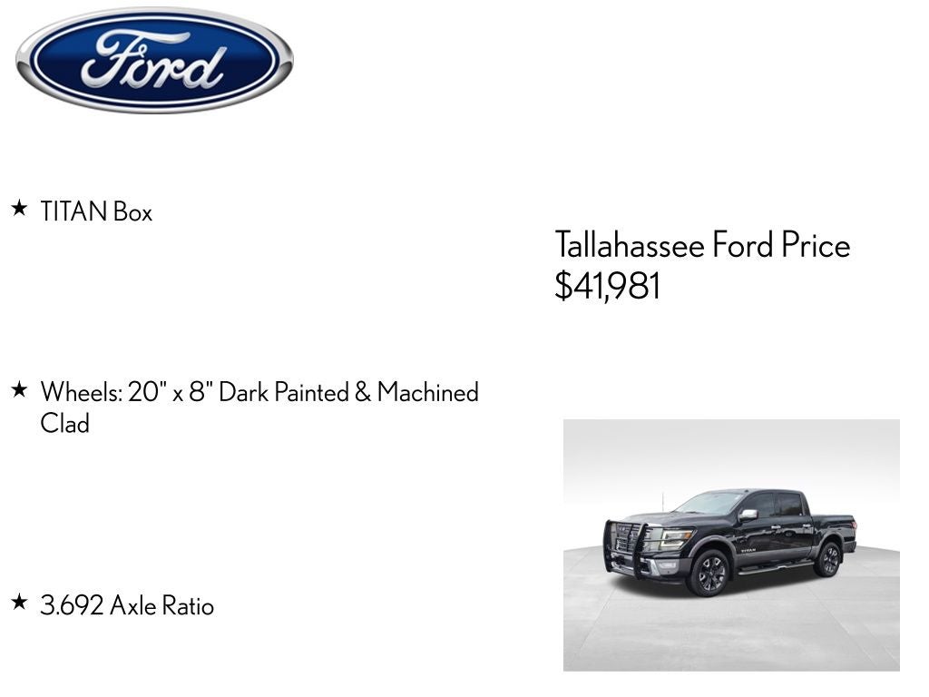 2021 Nissan Titan Platinum Reserve