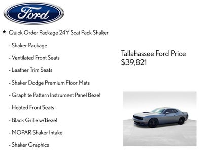 2015 Dodge Challenger R/T Scat Pack