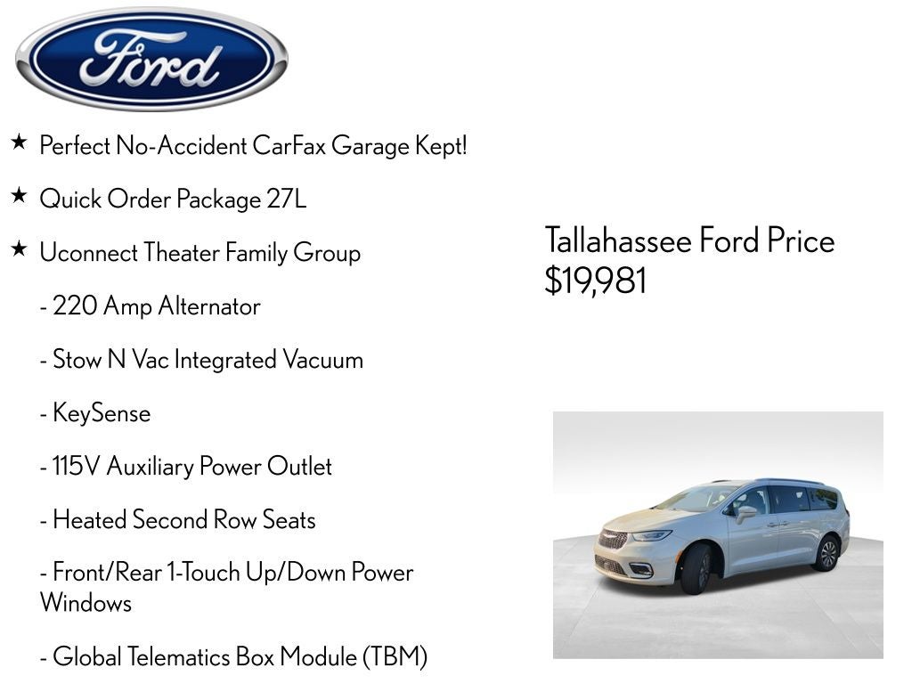 2021 Chrysler Pacifica Touring L