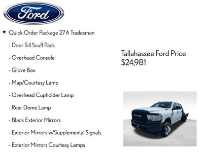 2019 RAM 3500 Tradesman