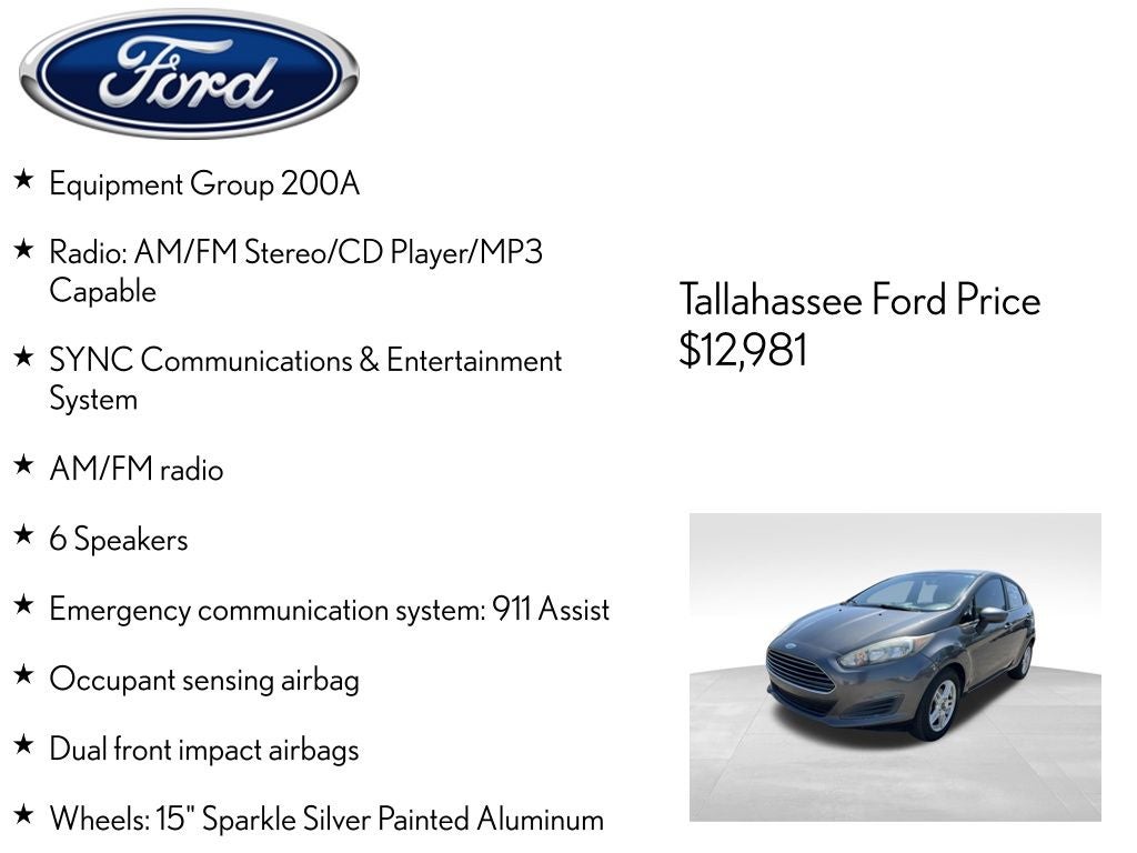 2019 Ford Fiesta SE