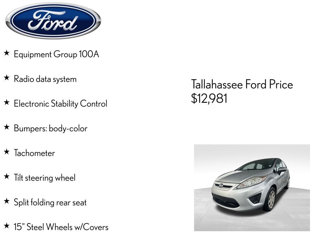 2013 Ford Fiesta S