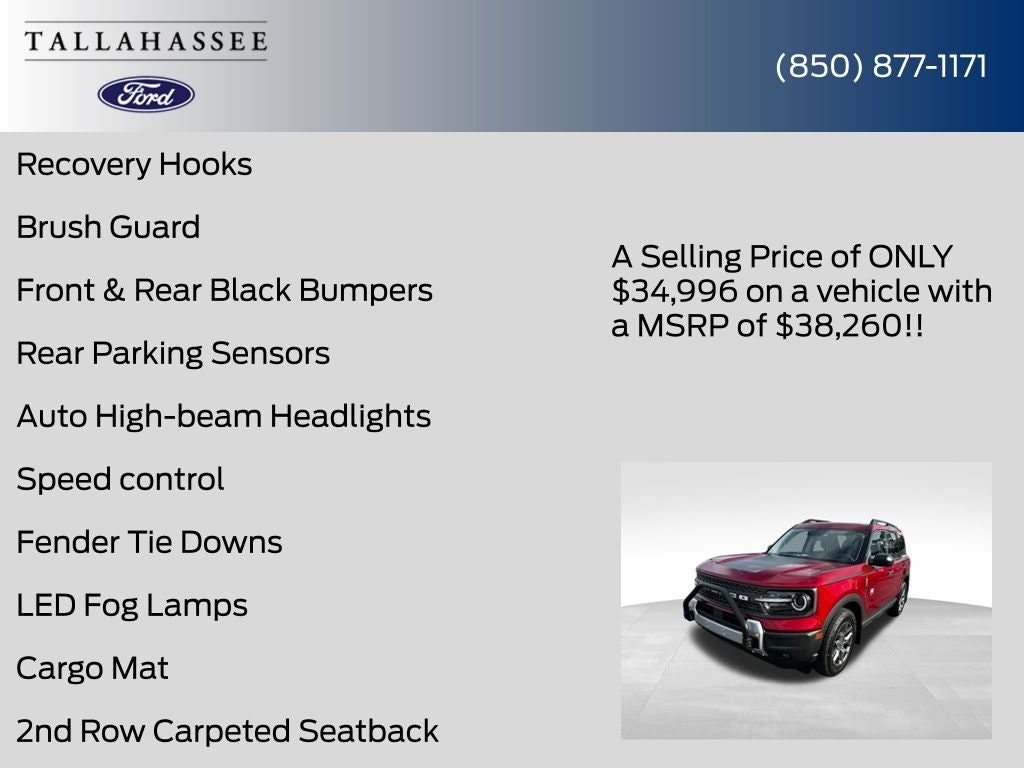 2025 Ford Bronco Sport Big Bend