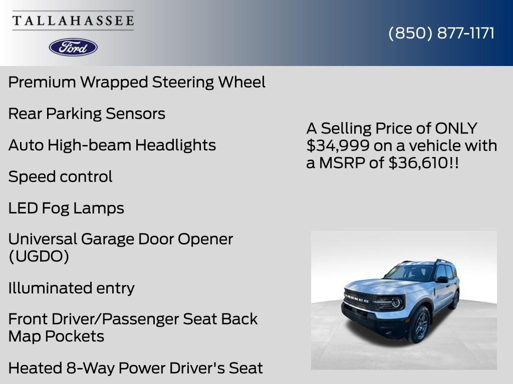 2025 Ford Bronco Sport Big Bend