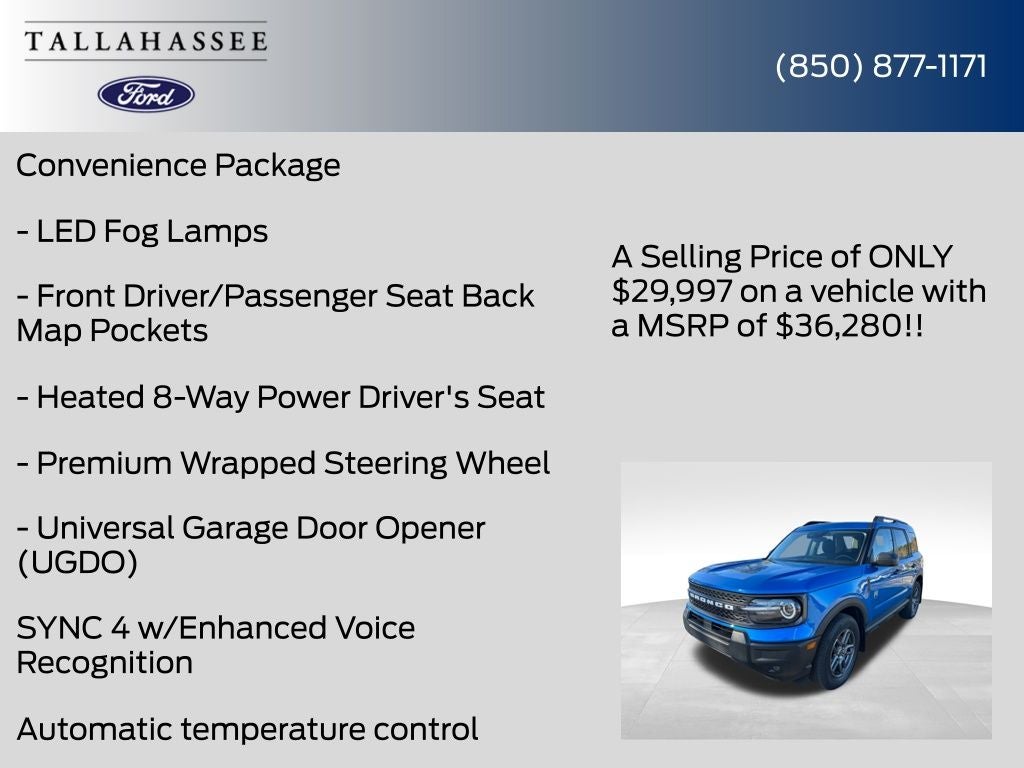 2025 Ford Bronco Sport Big Bend