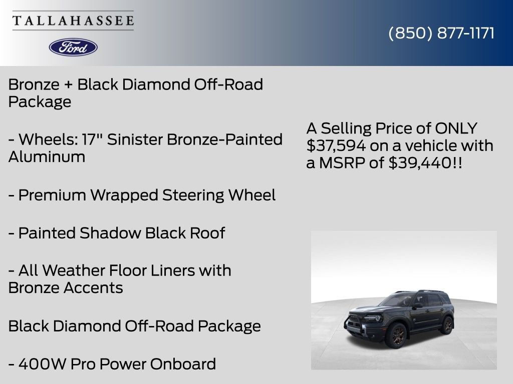 2026 Ford Bronco Sport Big Bend