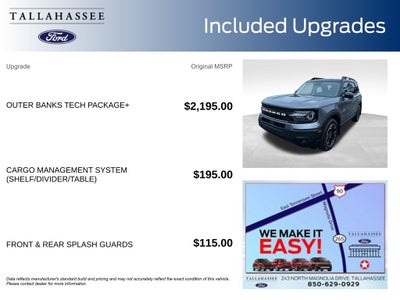 2025 Ford Bronco Sport Outer Banks