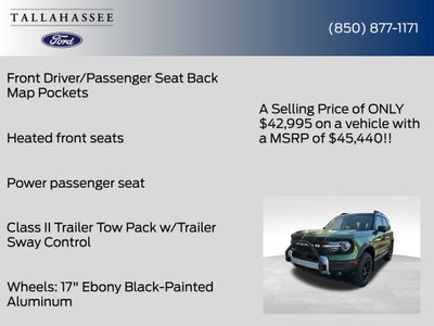 2025 Ford Bronco Sport Outer Banks