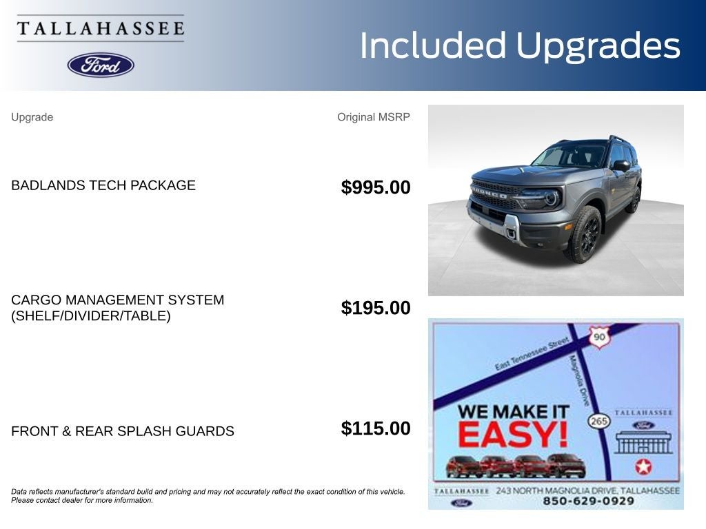 2026 Ford Bronco Sport Badlands