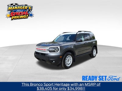 2025 Ford Bronco Sport Heritage