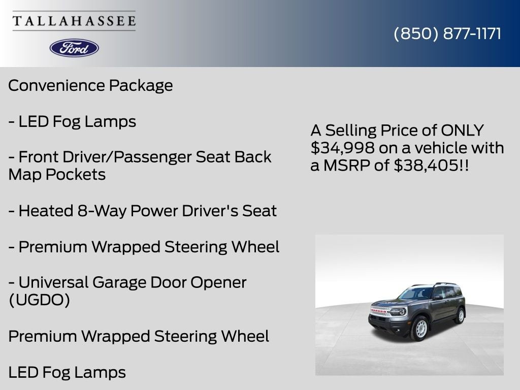 2025 Ford Bronco Sport Heritage