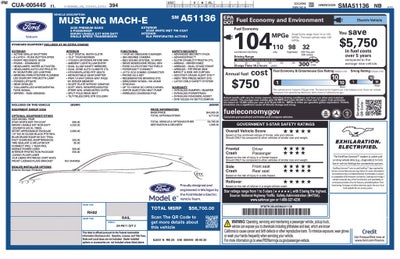 2025 Ford Mustang Mach-E Premium