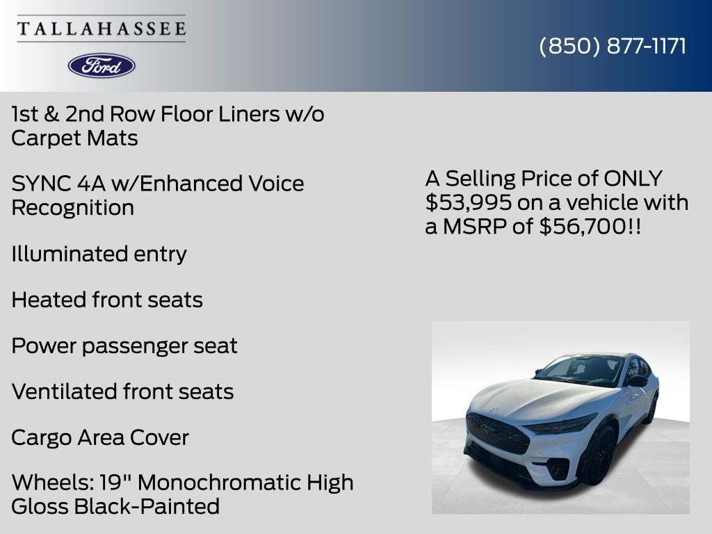 2025 Ford Mustang Mach-E Premium