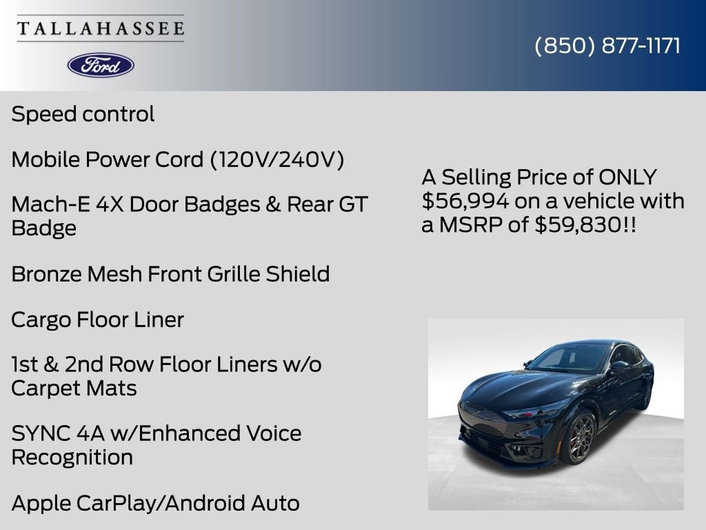 2025 Ford Mustang Mach-E GT