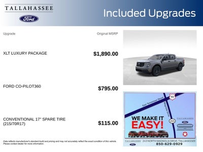 2026 Ford Maverick XLT