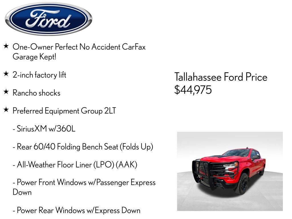 2022 Chevrolet Silverado 1500 LT Trail Boss