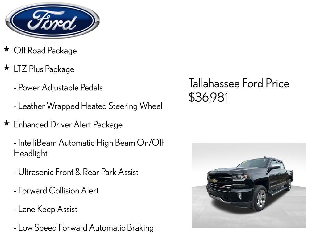 2018 Chevrolet Silverado 1500 LTZ 2LZ