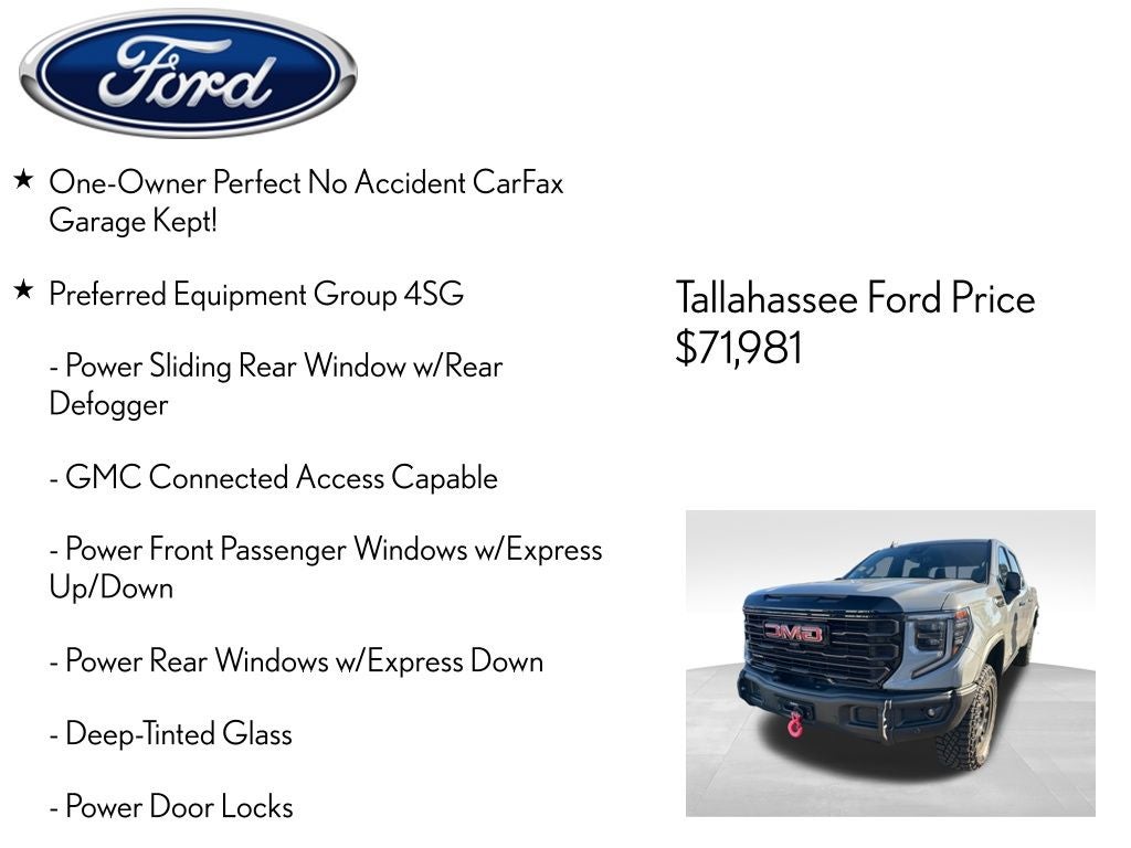 2024 GMC Sierra 1500 AT4X