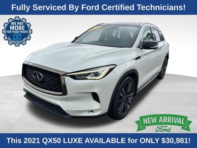 2021 INFINITI QX50 LUXE