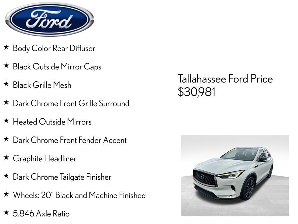 2021 INFINITI QX50 LUXE