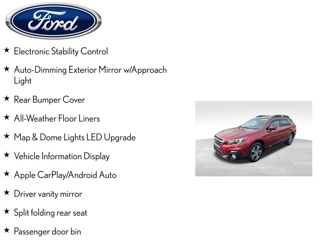 2018 Subaru Outback 2.5i Premium