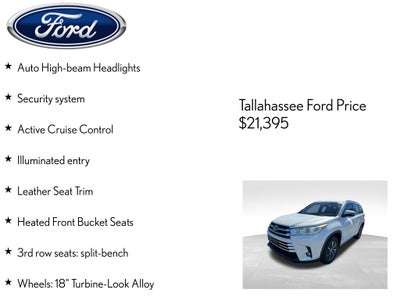 2017 Toyota Highlander XLE