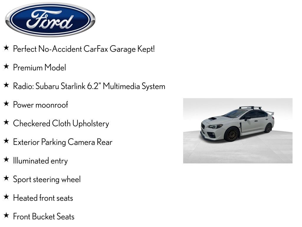 2016 Subaru WRX Premium