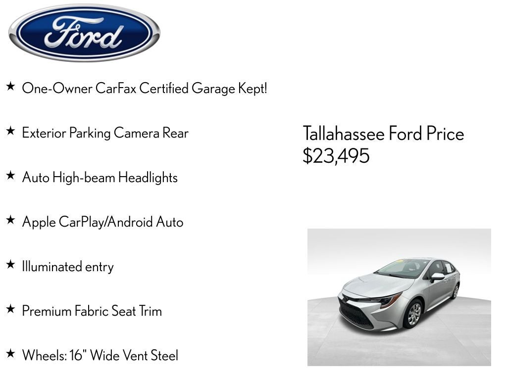 2022 Toyota Corolla LE