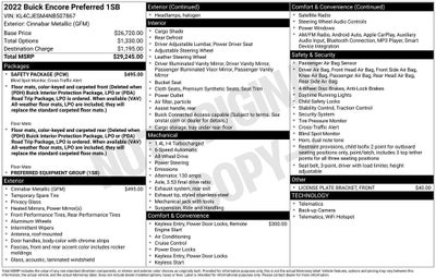 2022 Buick Encore Preferred